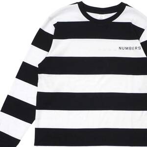 良品　別注　Numbers ナンバーズ x ロンハーマン RHC Ron Herman STRIPED LS TEE ボーダー長袖Tシャツ　ロンT ロングTシャツ　コラボ