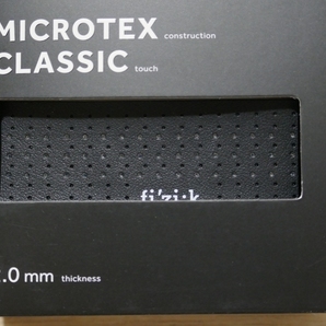 FIZIK TEMPO MICROTEX CLASSIC 2㎜厚 フィジーク バーテープ ブラックの画像2