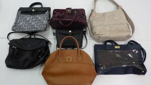 ●Kate spade ANNA SUI CLATHAS MICHEL KIEIN marie claire NINA RICCI VALENTINO GARAVANI バッグ 鞄 セット まとめ