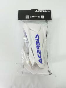 【新品】 Acerbis ハンドガード アチェルビス 白/青 ワンサイズ