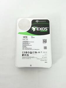 Seagate Exos X18 18TB エンタープライズ ハードディスクドライブ CMR 3.5インチ SATA 6Gb/s 7200 RPM 512e