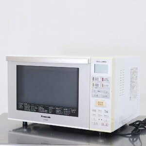 パナソニック エレック★23L オーブンレンジ NE-MS233-W★フラット庫内 17年製 Panasonic★709h16