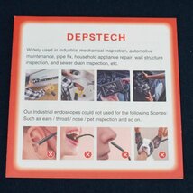 DEPSTECH ワイヤレス工業用内視鏡 WF025 1080P 5.5mm極細レンズ フルHD ファイバースコープ ボアスコープ 工業用 LED 明るさ調節◆716f19_画像9