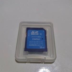 MC512D/MC312D MC313D/MC314D 2015年度版 地図更新用SDカード 無保証 16GB Clarion　 クラリオン カーナビ