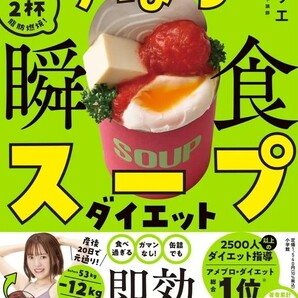 【新品 未使用】ずぼら瞬食スープダイエット 1日2杯！脂肪燃焼！ 松田リエ 送料無料
