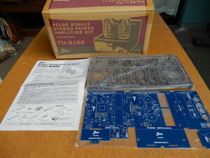 【送料込・未使用】ELKIT　PCL86シングルステレオ真空管パワーアンプキット TU-8100