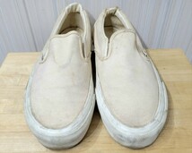 良好 80s USA製 VANS SLIPON US8 26cm 80年代 アメリカ製 ビンテージ slip-on スリッポン_画像2