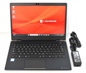 美品 ☆Dynabook G83/M i7-8550U 1.8(4.0) 8CPU/NVMe 256GB/16GB/13.3W 1920x1020/無線LAN/Bluetooth/Office 2021/最新W11&リカバリ ☆1125