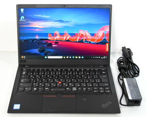 ☆ Lenovo ThinkPad 6th X1 Carbon i5-8250U 1.6(3.4)GHz/SSD 256GB/14.0 FHD 1920x1080/無線/Bt/カメラ/指紋/Office 2021/最新 W11 ☆1137