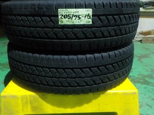 5) 6650k ブリヂストン ブリザック Ｗ９７９ 205/75R16 113/111L LT ２本 2022年製