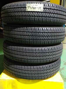 5) 6595c ブリヂストン デューラー Ｈ／Ｔ ６８４II 175/80R16 ４本セット ジムニー 等 2022年製