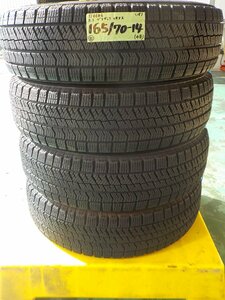 5) 6646g ブリヂストン ブリザック ＶＲＸ２ 165/70R14 ４本セット ヴィッツ パッソ マーチ ソリオ 等 2018年製