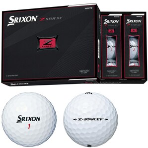 新品 SRIXON Z STAR XV ゴルフボール 5ダース 60個 ホワイト スリクソン DUNLOP ダンロップ スターの画像1