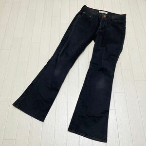  peace 93* Levi's LADY STYLE Perfect Body Levi's slim skinny flare pants Denim pants stretch 27 lady's black 