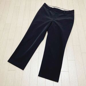 和102★ L'EQUIPE YOSHIE INABA レキップ ヨシエイナバ スラックス パンツ ボトムス 38 レディース ブラック