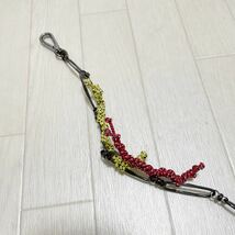 和106★ MARNI マルニ ウォレットチェーン アクセサリー デザイン 小物 レディース 長さ82cm_画像4