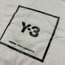 B＊ 20年製 '人気モデル' Y-3 adidas YOHJI YAMAMOTO ワイスリー アディダス ヨウジヤマモト 半袖 ロゴ Tシャツ XL メンズ トップス GV6061_画像8