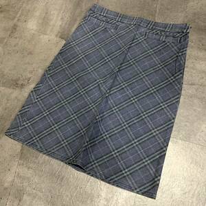 JJ ▼ 未使用品 / 履き心地抜群!! 'バイアスチェック柄' BURBERRY BLUELABEL バーバリーブルーレーベル デニム タイトスカート size:36 