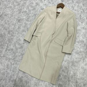 J @ 日本製 '洗礼されたシルエット'『UNITED TOKYO ユナイテッドトウキョウ』高品質 ストレッチ素材 ロング コート 2 婦人服 アウター 