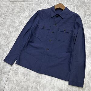 MM @ イタリア製 '高級ラインモデル'『BURBERRY PRORSUM バーバリー プローサム』長袖 COTTON シャツ ジャケット 15.75 / 40 上着 アウター