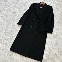 TT @ 良品 '極上CASHMERE100%'『BY-TOKYO Leanne レアンヌ』 カシミヤ WOOL ダブル ロング コート size9 レディース 婦人服 アウター _画像1