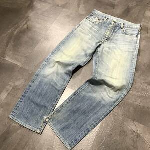 LL ☆ 希少!!TALONジップ使用 '日本製' LEVI’S リーバイス 502 赤耳 セルビッチ 古着 ストレート デニムパンツ ジーンズ 30×32 ボトムス