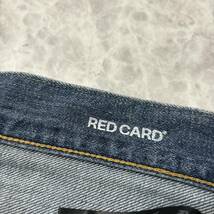 M ＊ 日本製 '履き心地抜群' RED CARD レッドカード 高品質 テーパード デニムパンツ / ジーンズ W23 レディース ボトムス 古着 98536_画像7