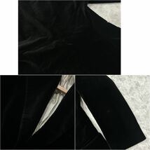 1円~ ＊ イタリア製 国内正規品 '高級紳士服' Vivienne Westwood ヴィヴィアンウエストウッド 別珍 ベロア ロング テーラードジャケット 46_画像9