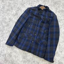 U @ 日本製 '洗礼されたデザイン'『nonnative ノンネイティブ』 THINSULATE チェック柄 WOOL混 中綿 ジャケット size1 紳士服 アウター _画像1