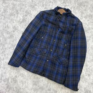 U @ 日本製 '洗礼されたデザイン'『nonnative ノンネイティブ』 THINSULATE チェック柄 WOOL混 中綿 ジャケット size1 紳士服 アウター 