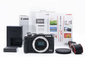 【美品】キャノン CANON EOS M6 ボディ【元箱付き・付属品多数】　♯H4102H22075GHHA