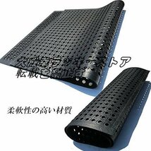 有孔ゴムマット150cmx90cm 滑り止めゴムマット大型サイズ 泥落とし玄関マット エントランスマット z2794_画像4