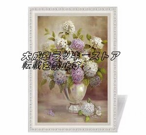 複製画 花 油彩 油絵 絵画　特売　縦60×横40㎝ 壁掛け z2092