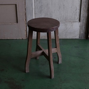 Vintage USA Circle Stool C サークルスツール 丸椅子 木 ウッド ディスプレイ インテリア アメリカ アンティーク ヴィンテージ Y-1813