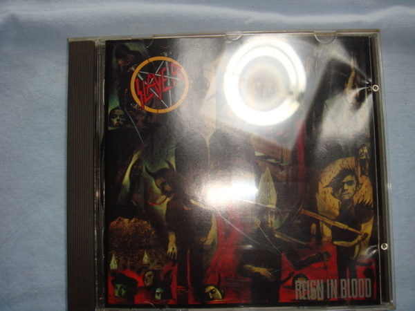 CD【 SLAYER(スレイヤー)/REIGIN IN BLOOD】完全自己所有盤◎送料無料!