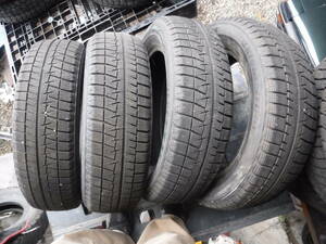 送料540円/1本～ ブリヂストン　ブリザック　レボGZ　175/65R15 4本ばり物★ フィット　ヴィッツ スペイド　スイフト