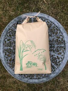 送料無料　有機肥料　新米　京都　丹波産コシヒカリ玄米　10kg （精米可）令和5年度産　　美味しいお米　　　