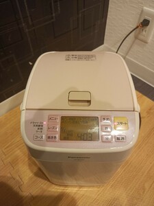 nn0202 171 Panasonic パナソニック ホームベーカリー SD-BH103 2009年製 ピンク 中古 現状品 家庭用パン焼き機 家電 米粉 ケーキ 天然酵母