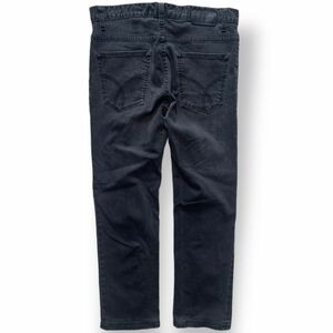 Calvin Klein Jeans カルバンクライン ジーンズ STRAIGHT ストレート デニム パンツ ジーンズ ジーパン ストレッチ入 W32 L30 ブラック系