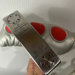 送料無料★希少★SCOTTY CAMERON STUDIO SELECT NEWPORT 2.6 34インチ スコッティキャメロン ニューポート 管理番号13746