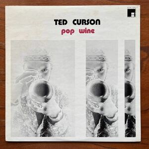 【稀少！国内盤 仏 FUTURA名盤】TED CURSON『POP WINE』テッド・カーソン - ポップ・ワイン/ジョルジュ・アルヴァニタス/GEORGES ARVANITAS