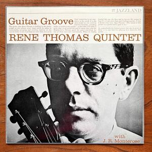 【US盤 OJC LIMITED EDITION グルーヴィン・ギター名盤】RENE THOMAS QUINTET『GUITAR GROOVE』ルネ・トーマ/J.R.MONTEROSE/HOD O‘BRIEN