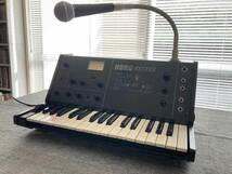 コルグ ボコーダー VC-10 KORG 動作品! (若干難あり) 新品SM58マイク付 超レア ビンテージ シンセサイザー ロック プログレ テクノ_画像1