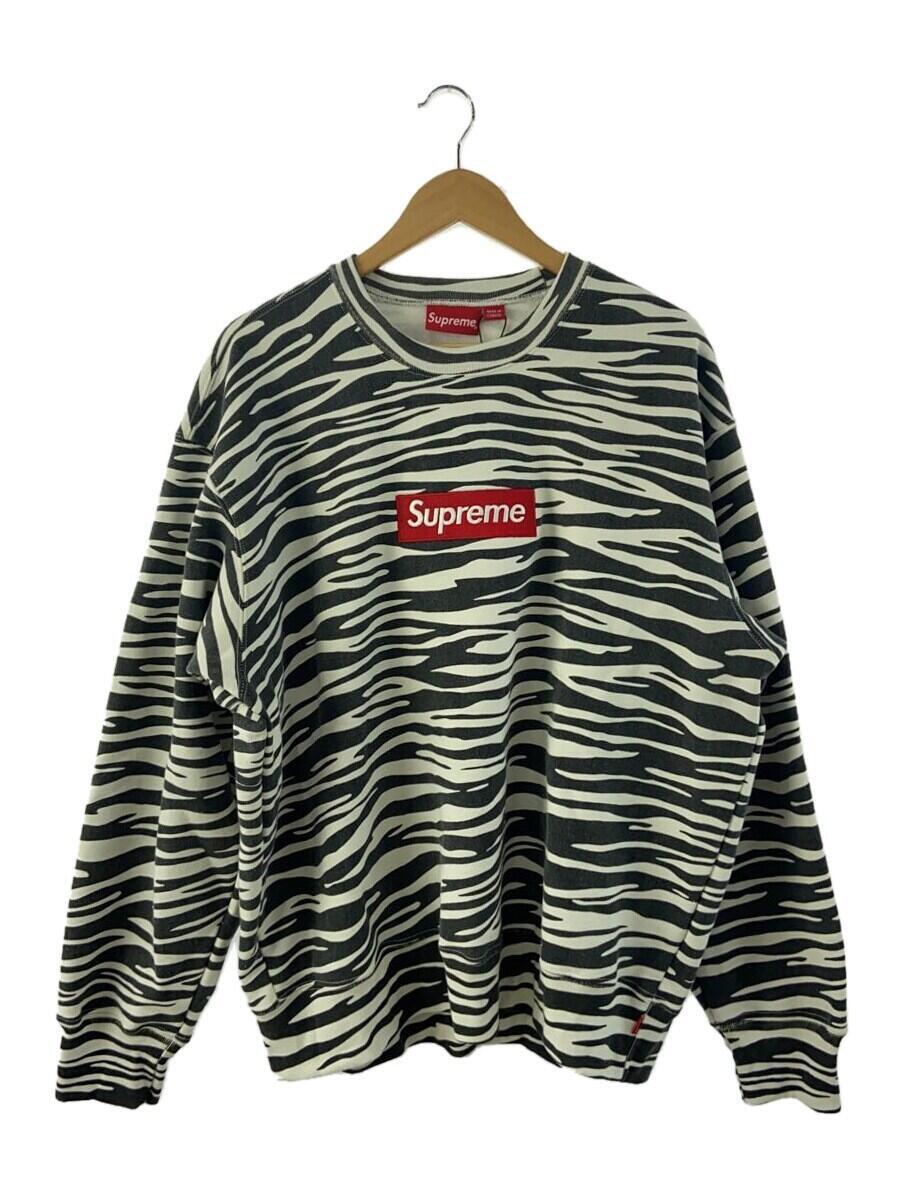 Supreme◆スウェット/L/コットン/WHT/アニマル