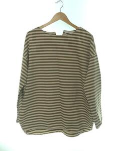 KBF* long sleeve T shirt /one/ cotton /BRW/ stripe 