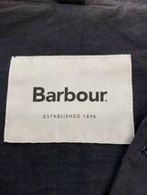 Barbour◆ステンカラーコート/リネンコットン/NVY/2001007_画像3