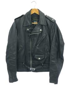 Schott ◆ Pefecto/Reprint/One Star/Single Riders Jacket/36/Leather/Blk