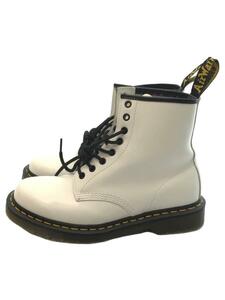 Dr.Martens◆レースアップブーツ/UK7/WHT/レザー/AW006