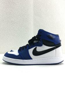 NIKE◆AIR JORDAN 1 KO_エアジョーダン1 ノックアウト/27.5cm/WHT/キャンバス