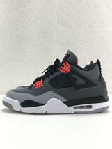 NIKE◆AIR JORDAN 4 RETRO_エアジョーダン 4 レトロ/27.5cm/GRY_画像1